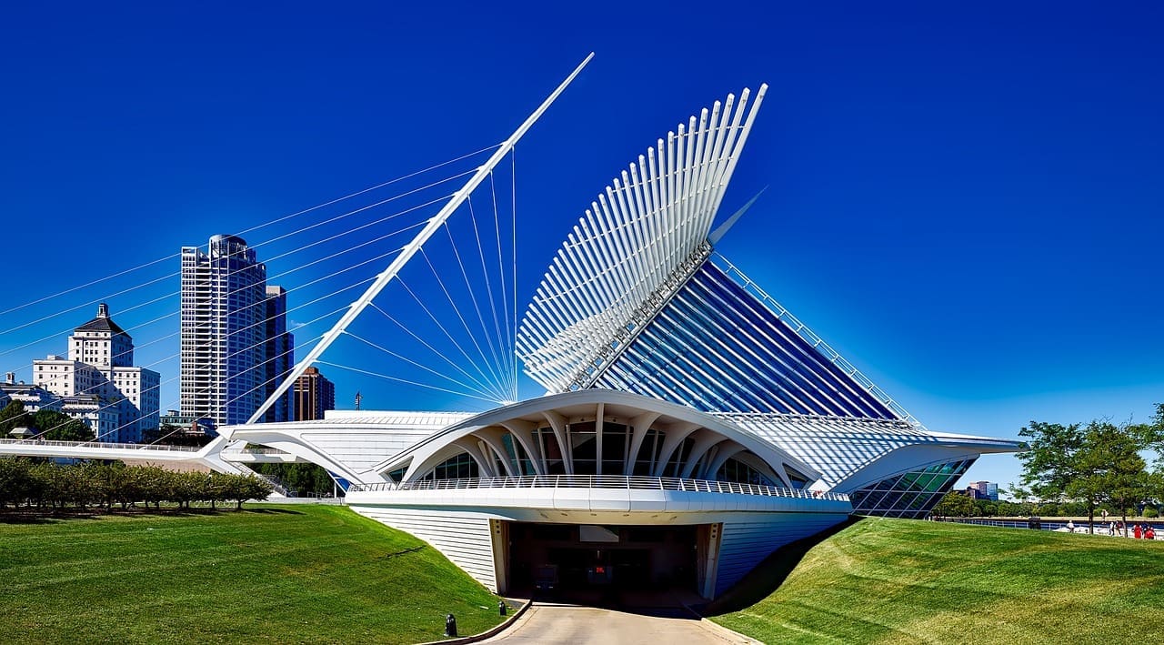 An image of the Milwaukee Art Museum