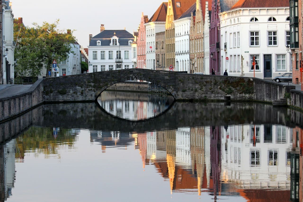A canal in Bruges