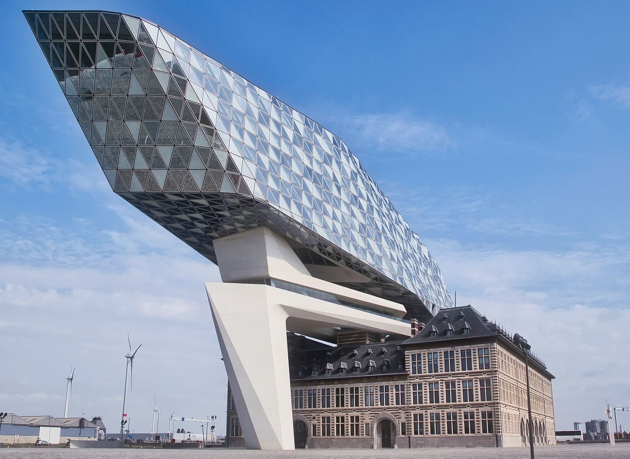 A building in Antwerp, Belgium