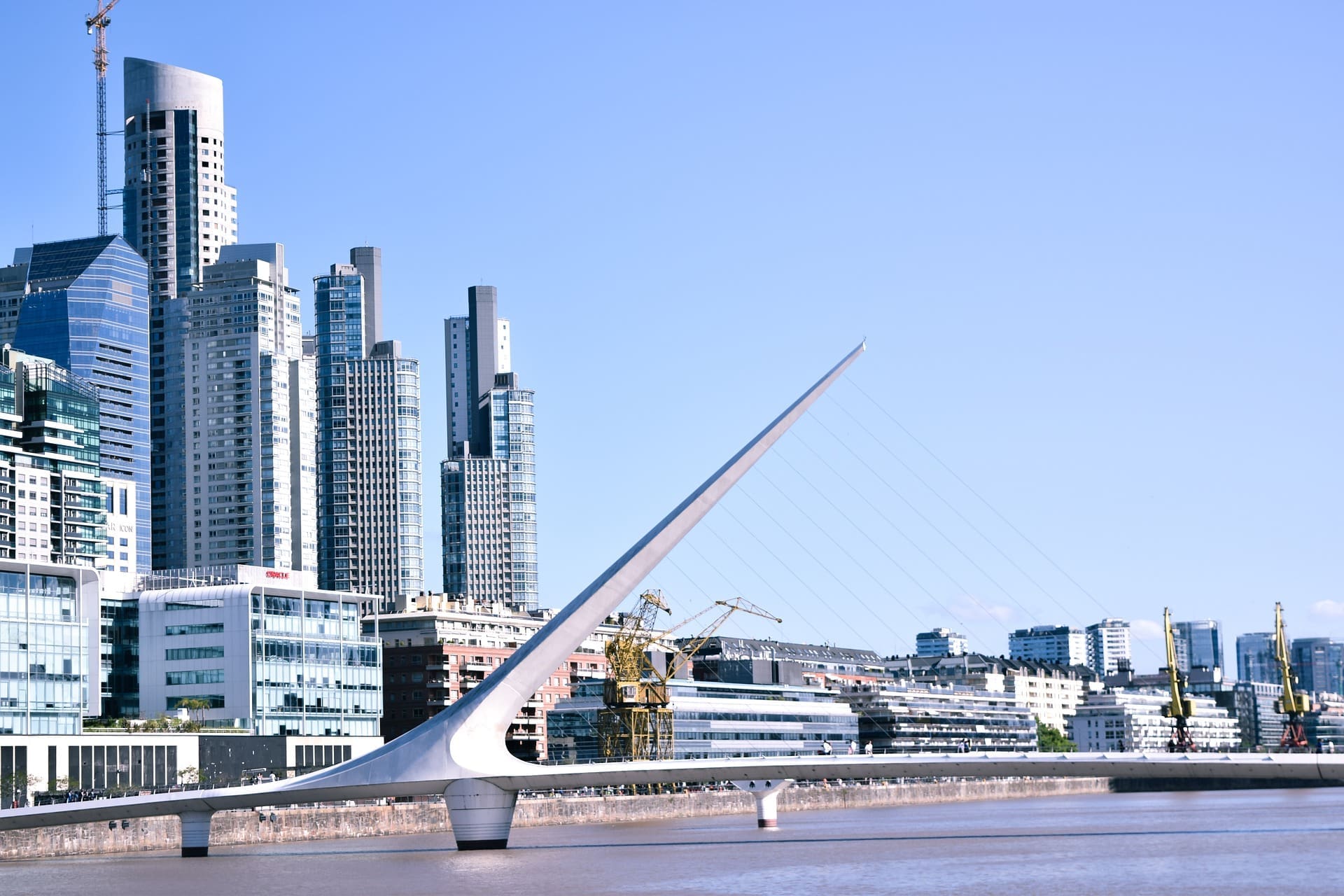 An image of downtown Buenos Aires