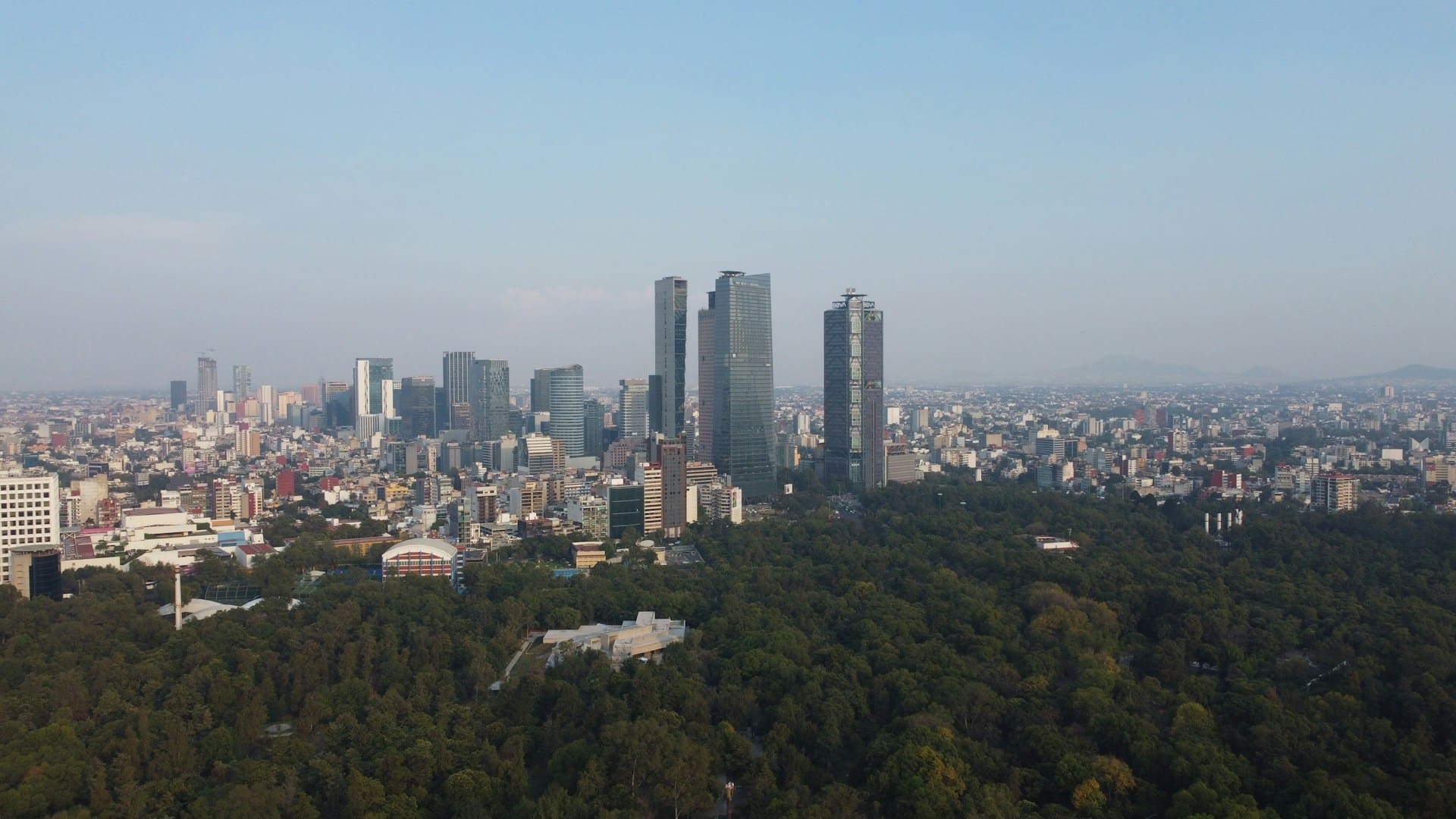 An image overlooking Mexico City.
