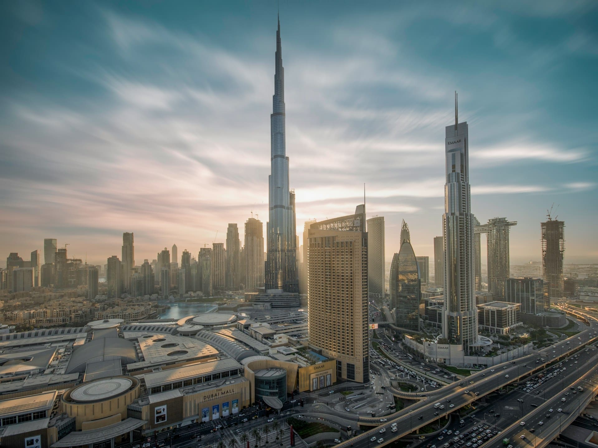 An image of buildings in Dubai.